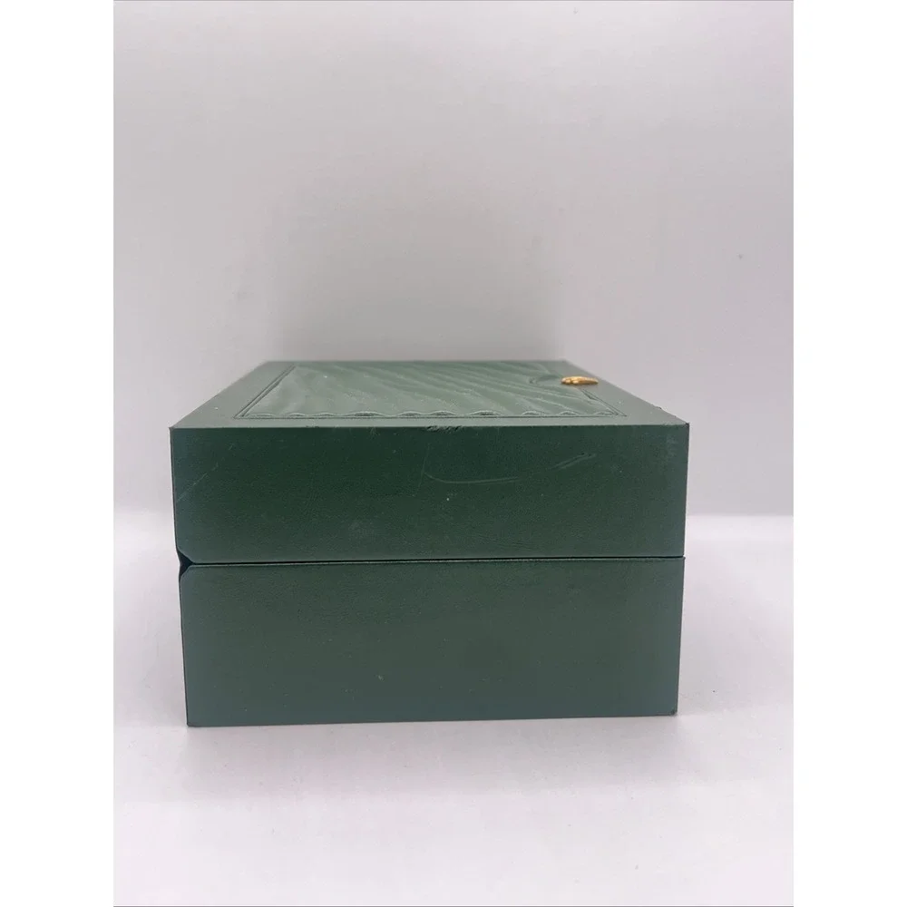 Rolex Watch Box Case Green Leather Wood 39139.64 AUTHENIC
